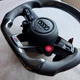 Руль карбон Audi RS с лепестками, кнопка start/stop и drive select - изображение 6