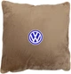Подушка декоративная Evatech Volkswagen Бежевая с вышивкой 45х45 см (MPCSHIV033) - изображение 1