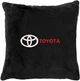 Подушка декоративная Evatech Toyota Черная с вышивкой 35х35 см (MPCSSBV031) - изображение 1