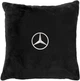 Подушка декоративная Evatech Mercedes-Benz Черная с вышивкой 35х35 см (MPCSSBV016) - изображение 1