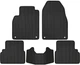EVA коврики EVAtech в салон авто для Saab 9-3 (YS3F) 2002-2007 2 поколение Sedan EU 5 шт Black (SA23128CG5AV4RBB) - изображение 1
