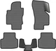 EVA килимки EVAtech в салон авто для Skoda Octavia A7 AT 2013-2020 3 покоління Liftback EU 5 шт Grey/Black (SK3639CB5SGB) - зображення 1