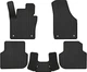 EVA коврики EVAtech в салон авто для Volkswagen Jetta (VI) MT 2010-2018 6 поколение Sedan USA 5 шт Black (VW12690CR5AV4RBB) - изображение 1