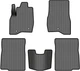EVA коврики EVAtech в салон авто для Ford Explorer Restyling 7 seats (2+3+2) 2016-2019 5 поколение SUV USA 5 шт Grey/Black (FD357C5AV3SGB) - изображение 1