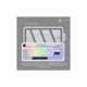 Клавиатура Ajazz AK820 MAX PLUS Daydream Switch RGB Wireless/Bluetooth/USB White (AK820MAX-DD-BWD) - изображение 4