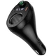 FM-трансмітер модулятор Hoco E88 Star (USB/2Type-C QC3.0/PD20W Bluetooth V5.4) автомобільний швидкий зарядний пристрій LED-дисплей Чорний - изображение 4