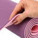 Коврик для фитнеса двухслойный TPE Zelart Yoga Mat 7675 размер 183x61x0,6см Violet-Pink - изображение 6