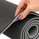 Коврик для фитнеса двухслойный TPE Zelart Yoga Mat 7676 размер 183x61x0,8см Black-Grey - изображение 5