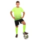 Форма футбольная детская футболка и шорты SP-Sport FB04 размер M (28) рост 150-155см Neon Green-Black - изображение 3