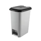 Відро для сміття з педаллю пластиковий з кришкою, 40 л, Сірий (076-GRAY) - зображення 9
