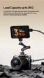 Штатив Ulanzi HD02 тримач із швидкознімною міні-кульовою головкою 360°, кріплення для штатива з гвинтовим затискачем 1/4 для цифрової дзеркальної камери GoPro Black (T098) - зображення 10