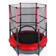 Батут детский для дома TILLY BT-RJ-0072 с защитной сеткой d140 см h160 см до 100 кг, полотно из эластичного полипропилена - изображение 1