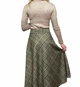 Теплая клетчатая юбка Capricious CAPS0187 2XL Коричневая - изображение 3