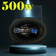 Автоакустика 6" x 9" (15 x 23 см) 500W 4-х смугові колонки овальні динаміки BOSCHMANN XJ3-996B - изображение 7