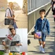 Протиударний чохол Carbon Capsule з підставкою 360° та ремінцем на Samsung Galaxy Tab S11 5G 11" SM-X736 / Tab S11 Wi-Fi 11" SM-X730 (Чорний) - зображення 7