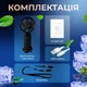 Вентилятор на аккумуляторе ручной вентилятор настольный мини вентилятор беспроводной портативный вентилятор с держателем для телефона Hofmy AС-69 Black - изображение 2