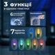 Вентилятор портативный настольный кондиционер вентилятор увлажнитель воздуха 2в1 Hofmy AC- 13 Green - изображение 4