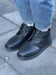 Чоловічі уггі Чоботи Шкіряні Ньюмел Чорні UGG Leather Neumel Black (40, чорний) - изображение 11