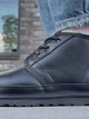 Чоловічі уггі Чоботи Шкіряні Ньюмел Чорні UGG Leather Neumel Black (40, чорний) - изображение 13