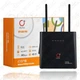 4G LTE WiFi маршрутизатор OLAX AX9 PRO "B" CPE с аккумулятором 4000 мАч + две антенны по 5 dBi | Cкорость до 150 Мбит/с (Cat.4) | Поддержка до 32 устройств - изображение 4