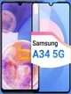 Захисне скло на Samsung Galaxy A34 5G/ Samsung Galaxy A346 на весь екран 9D Shieldy - зображення 1
