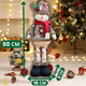 Новогодняя фигурка под елку Снеговик фигурка 50 см для елки новогодний рождественский декор под елку на телескопических ножках - изображение 3