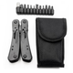 Мультитул Koanni 19в1 функциональный чорный нержавеющая сталь - изображение 8