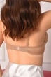 Бюстгальтер женский бежевого цвета чашка С Fashion размер 95C (208687) - изображение 3