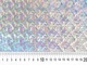 Ткань Трикотаж масло нарядное голограмма радужная, серебро на белом, пог. м. (м40, 2506072C, цв1) - изображение 4