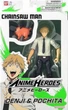 Zestaw figurek Bandai Anime Heroes Chainsaw Man Denji and Pochita 2 szt 37027 (3296580370276) - obraz 1