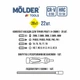 Викрутка для точних робіт реверсивна з комплектом насадок 20в1 (+/-/T/H) "Molder" (МТ32322) - зображення 3
