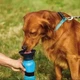 Поилка для собак дорожная переносная Aqua Dog 537 мл портативная бутылка для крупных и мелких собак FS-97 OV-73 - изображение 4