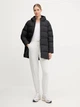 Пуховик зимний женский Jack Wolfskin Frozen Palace Long Jkt W Rds A65096-6000 M Черный (4064886547086) - изображение 3
