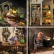 3D конструктор Румбокс «Магический дом» кукольный домик DIY с пылезащитным куполом и подсветкой (AA0039) - изображение 5