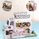 3D конструктор Румбокс «Цветочная машинка Meet Flower Car» DIY 3D конструктор с LED-подсветкой и пылезащитным куполом (HP9993) - изображение 5