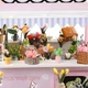 3D конструктор Румбокс «Цветочная машинка Meet Flower Car» DIY 3D конструктор с LED-подсветкой и пылезащитным куполом (HP9993) - изображение 9