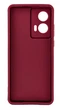 Чехол Shock Case для Motorola Edge 50 Fusion бампер силиконовый бордовый - изображение 2