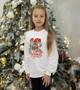 Свитшот детский новогодний белый, рост 122 SWwhite3gn - изображение 4
