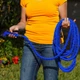 Шланг для полива 15 м латексный с распылителем V-HOSE PRO синий - изображение 7