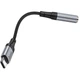 Перехідник HOCO LS36 TYPE-C - AUX 3.5 Black - зображення 4