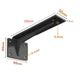 Мощный кронштейн для полочек на стену Jinrongda Bracket-M 15cm (Черный) - изображение 3