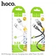 Кабель HOCO X109 USB to Type-C silicone 3A 1m білий - изображение 2