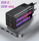 Сетевое зарядное устройство GaN5 Pro 65W 20V USB‑C Power Delivery, быстрая зарядка, для телефона, планшета, ноутбука + кабель Type C 100W в подарок - изображение 12