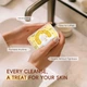 Бумажное дорожное мыло Laikou Vitamin C hand soap sheet с витамином С - изображение 8