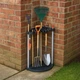 Кутова стійка для інструментів інвентарю садова 56.5х56.5х88.5 см Keter Corner Tool Rack 230826 чорний - изображение 6