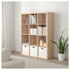 Стелаж IKEA (ІКЕА) KALLAX 112х147см під білений дуб (404.099.35) - зображення 2