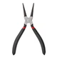Круглогубцы 190 мм 40CrV INTERTOOL NT-0150 фосфатированные полированные обливные двухслойные рукоятки - изображение 1