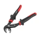 Клещи сантехнические 250 мм STORM INTERTOOL NT-0165 кованая сталь 40CrV двухкомпнентные рукоятки - изображение 1