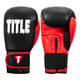 Рукавички боксерські шкіряні з бинтами TITLE Boxing Dynamic Strike розмір 14 унцій, чорно-червоні - изображение 2