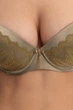 Бюстгальтер push-up Marc & Andre 80A Оливково-золотой (127047) - изображение 4